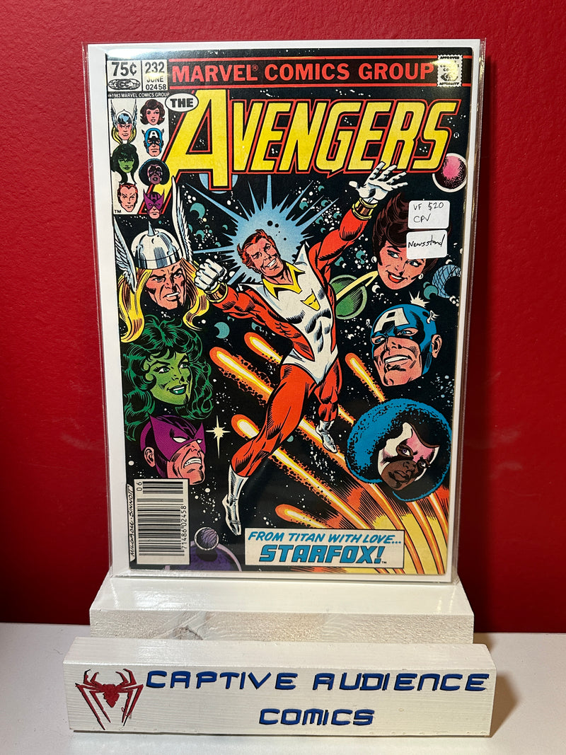 Avengers, The Vol. 1 #232 - Newsstand CPV - VF