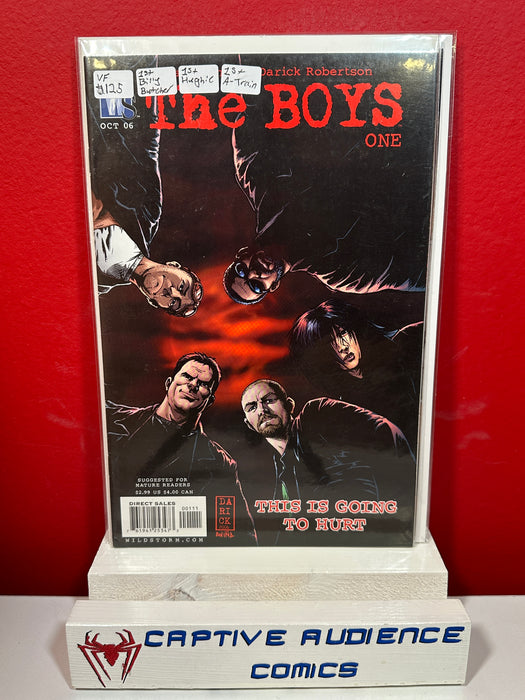 Boys, The #1 - 1st Billy Butcher - 1st Hughie - 1st A-Train - VF