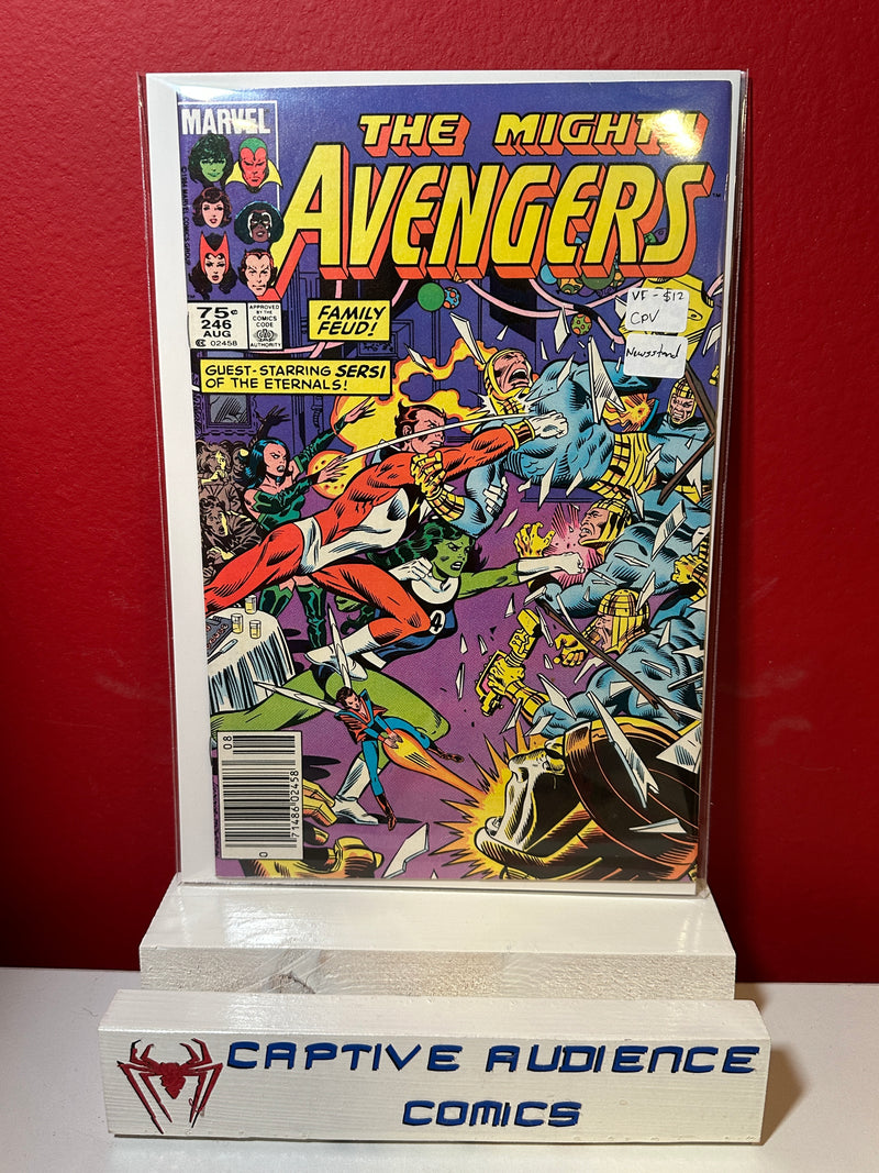 Avengers, The Vol. 1 #246 - Newsstand CPV - VF-