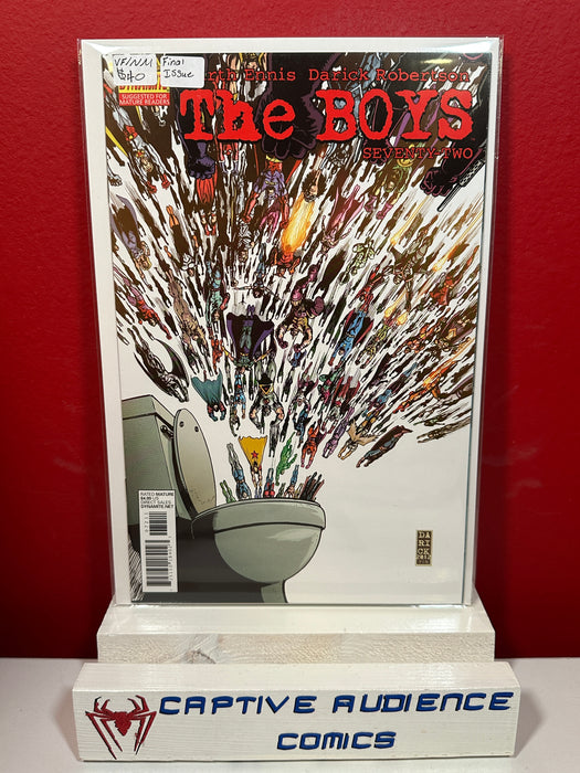 Boys, The #72 - Final Issue - VF/NM