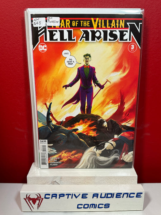 Year Of The Villain: Hell Arisen #3 - 1st Punchline - NM