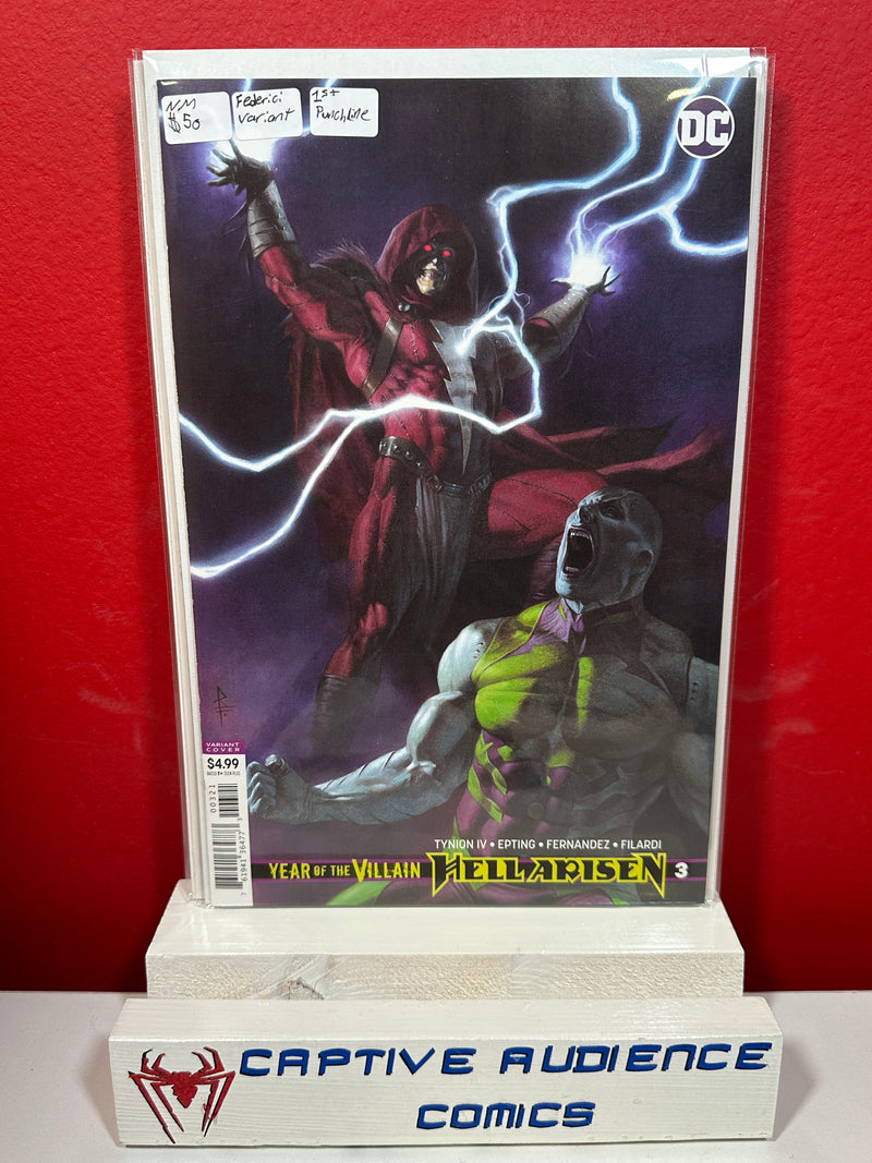 Year Of The Villain: Hell Arisen #3 - Federici Variant - 1st Punchline - NM
