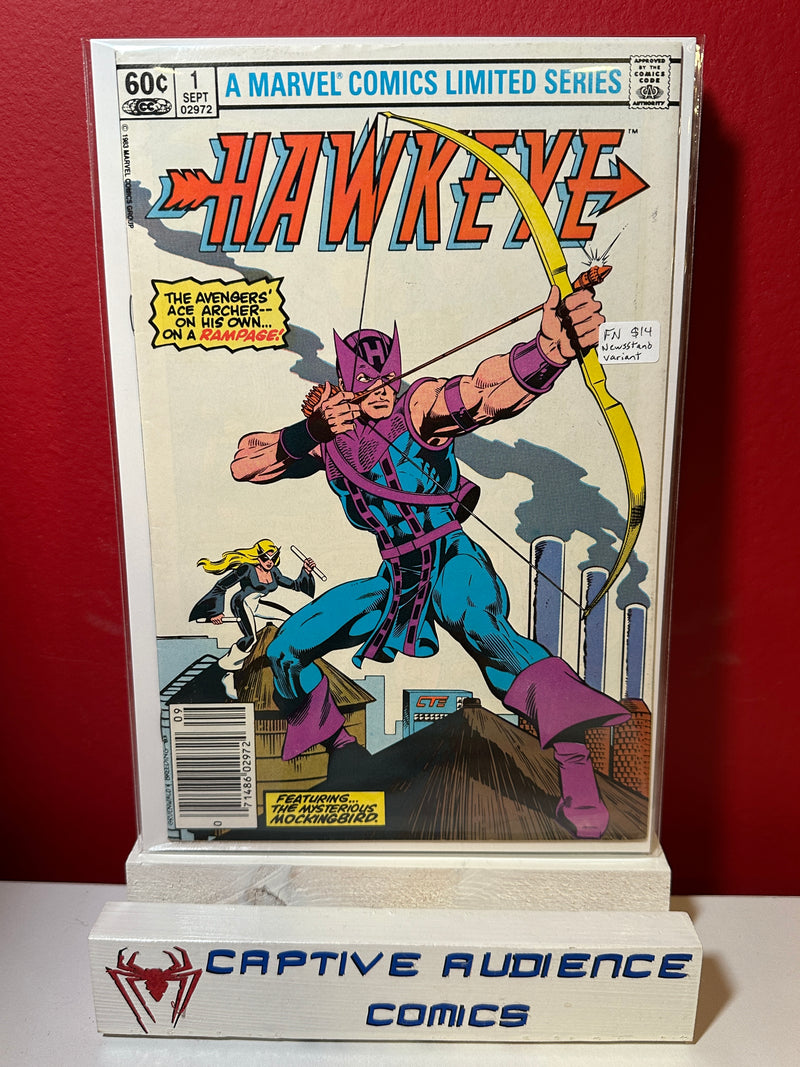 Hawkeye, Vol. 1 #1 - Newsstand Variant - FN