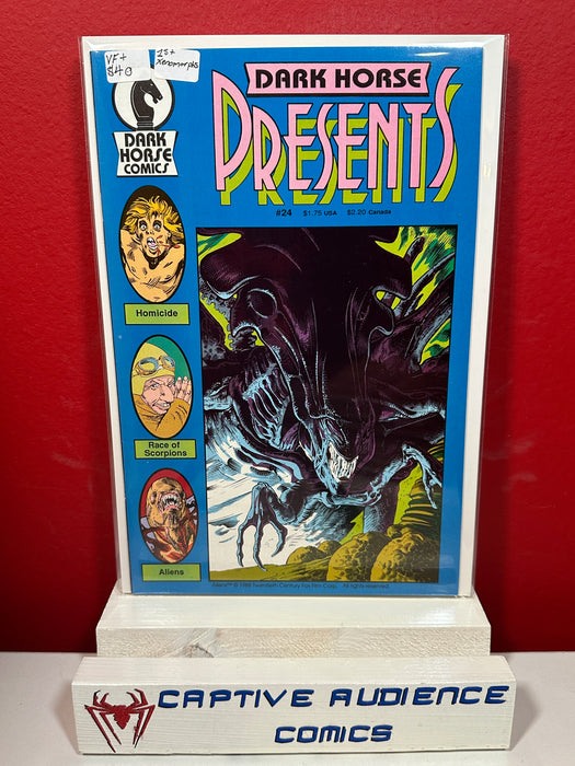 Dark Horse Presents, Vol. 1 #24 - 1st Xenomorphs - VF+