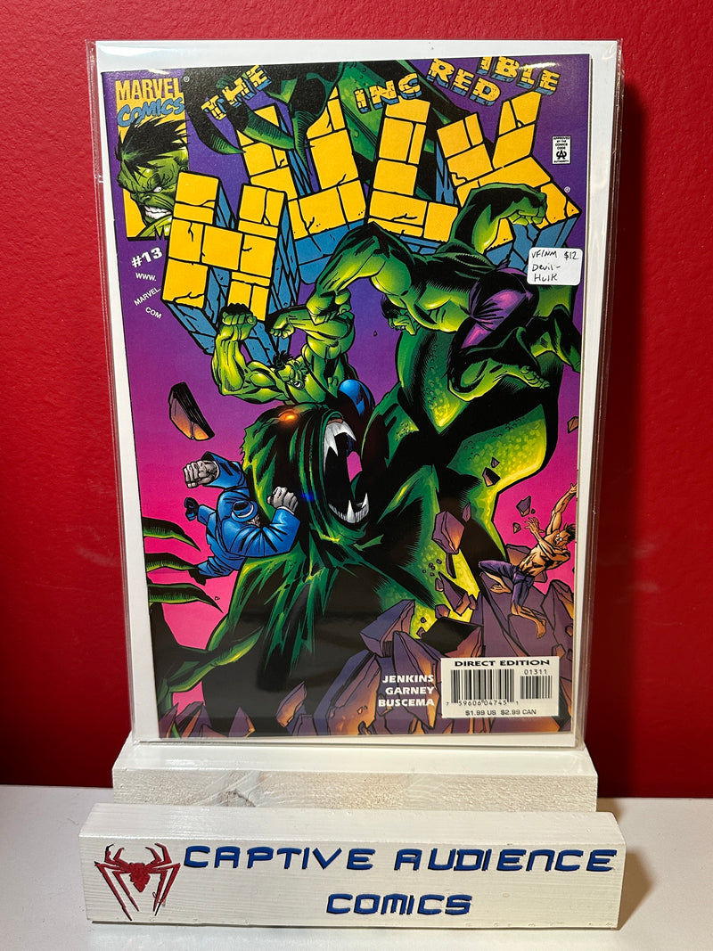 Hulk, Vol. 1 #13 - Devil-Hulk - VF/NM