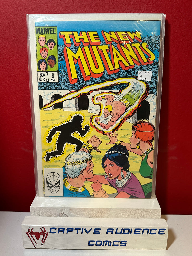 New Mutants, Vol. 1 #9 - 1st Selene - VF-