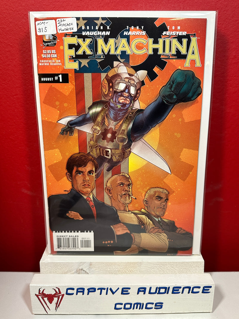 Ex Machina #1 - 1st Mitchell Hundred - NM-