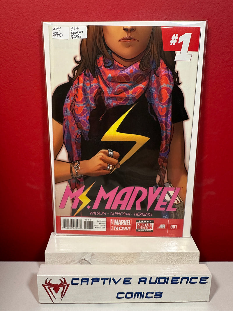 Ms. Marvel, Vol. 1 #1 - 1st Kamala Khan Series - NM