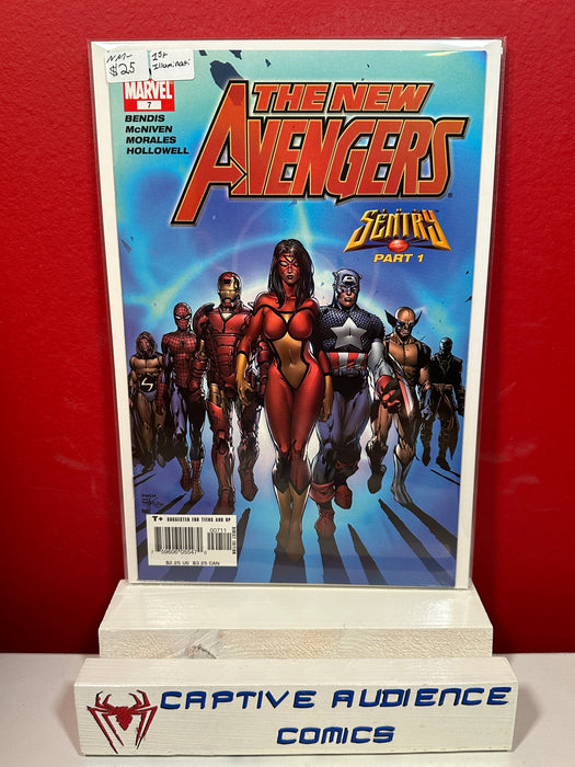 New Avengers, Vol. 1 #7 - 1st Illuminati - NM-