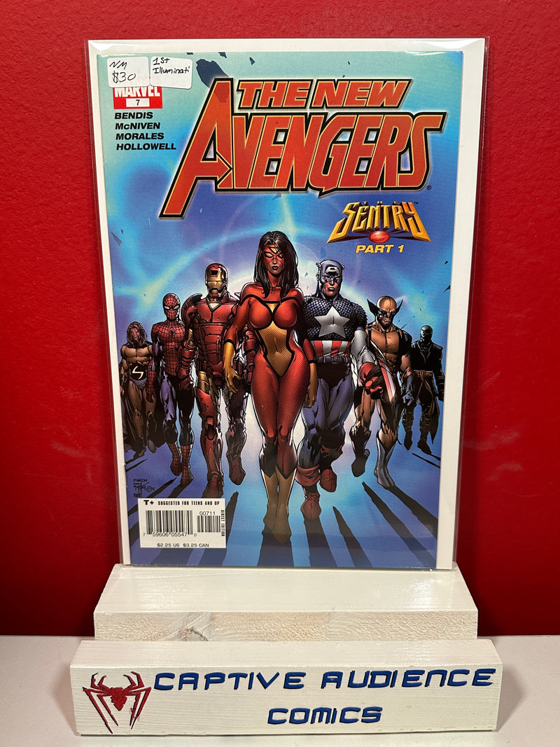 New Avengers, Vol. 1 #7 - 1st Illuminati - NM
