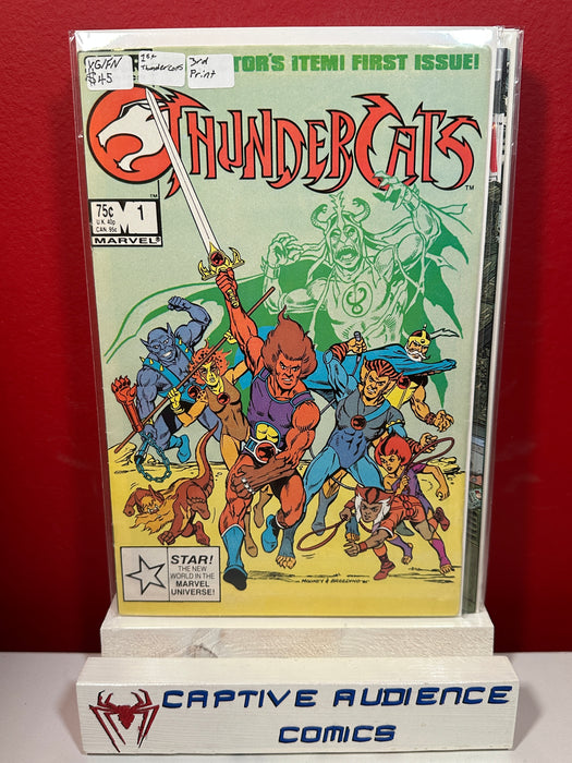 Thundercats #1 - 1st Thundercats - 3rd Print - VG/FN
