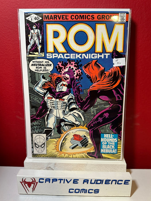 ROM, Vol. 1 #6 - Newsstand Variant - VF-