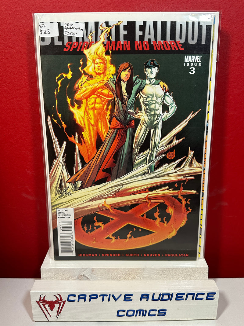 Ultimate Fallout #3 - New Spider-Man Teaser - VF+