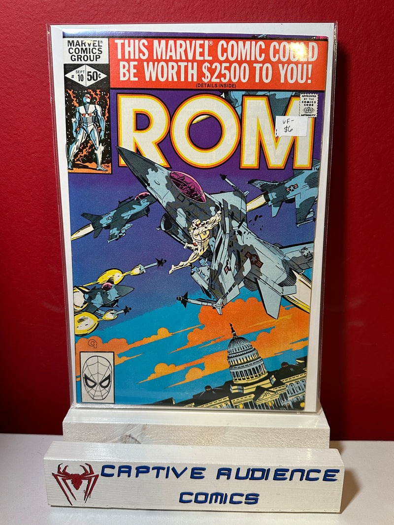 ROM, Vol. 1 #10 - VF-