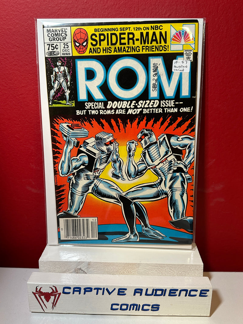 ROM, Vol. 1 #25 - Newsstand Variant - VF-