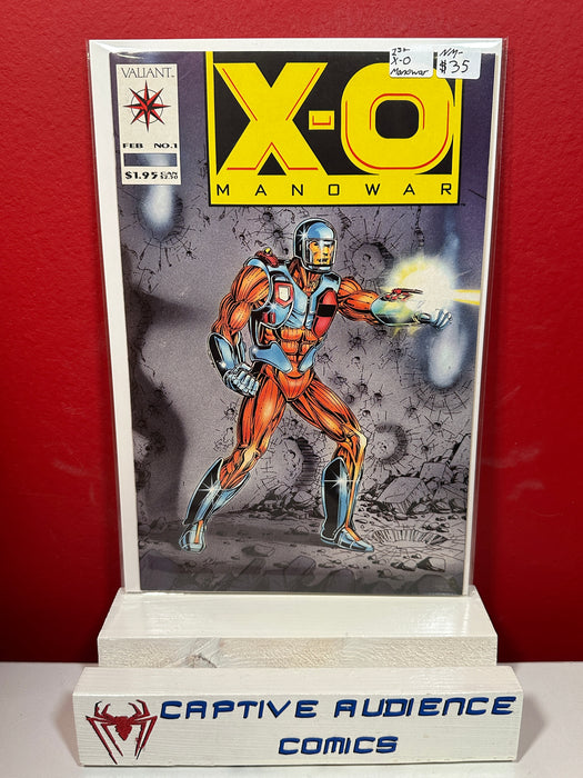 X-O Manowar, Vol. 1 #1 - 1st X-O Manowar - NM-
