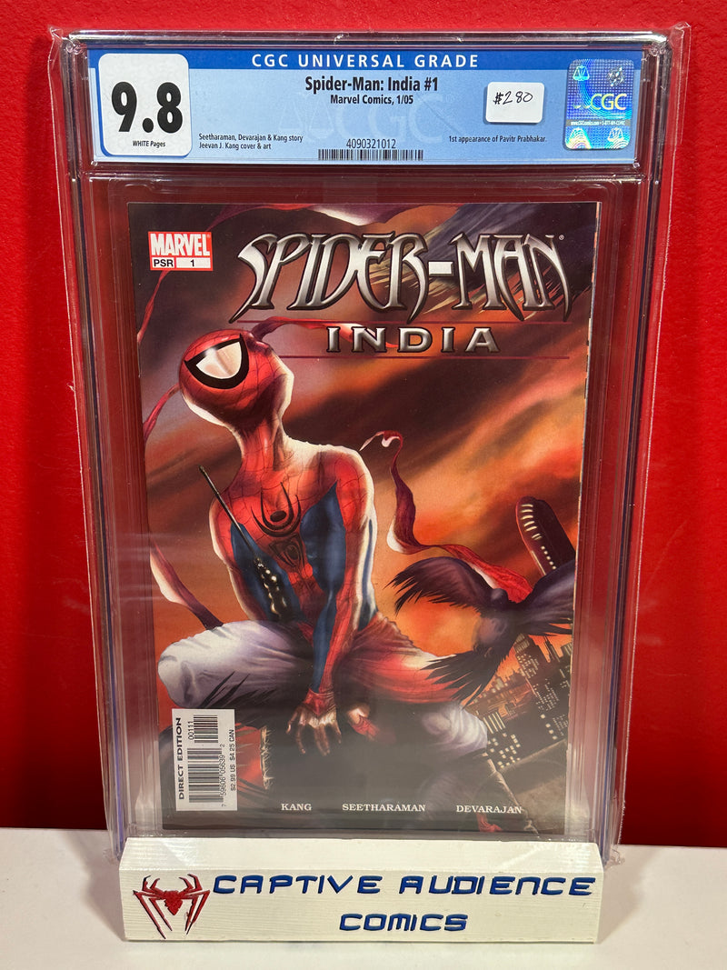 Spider-Man: India #1 - 1st Pavitr Prabhakar - CGC 9.8