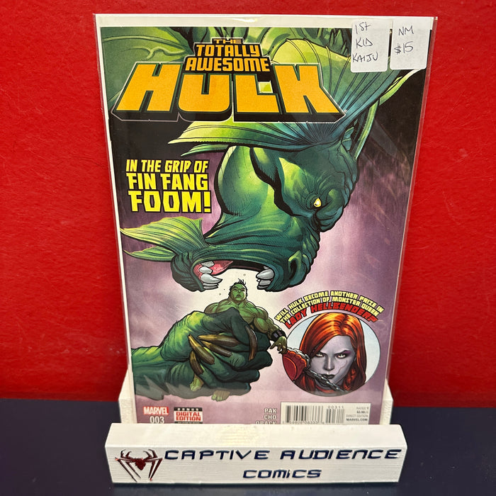 Totally Awesome Hulk #3 - 1st Kid Kaiju - NM