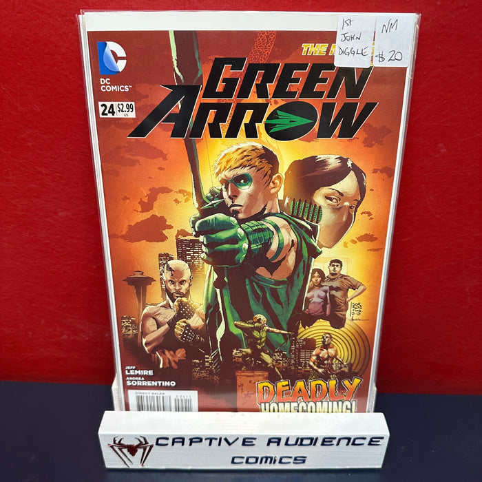Green Arrow, Vol. 5 #24 - 1st John Diggle - NM