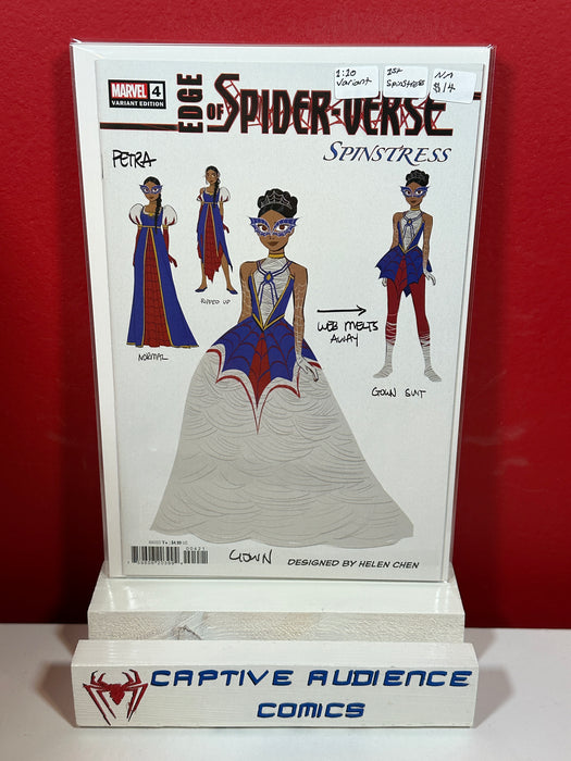 Edge of Spider-Verse, Vol. 2 #4 - 1st Spinstress - 1:10 Variant - NM