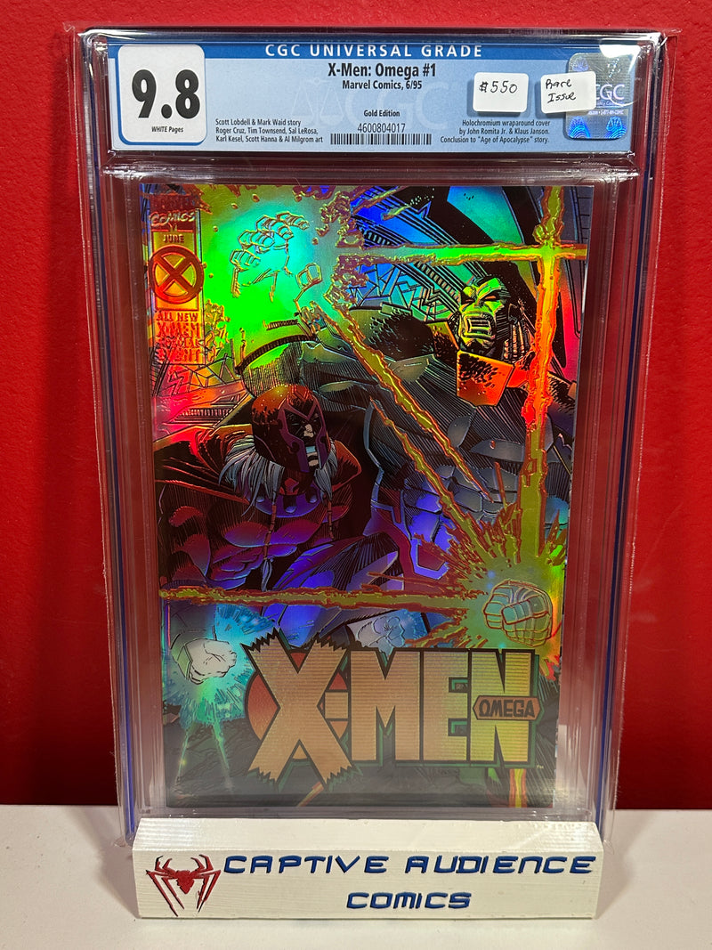 X-Men Omega #1 - Gold Edition - Rare Issue - CGC 9.8