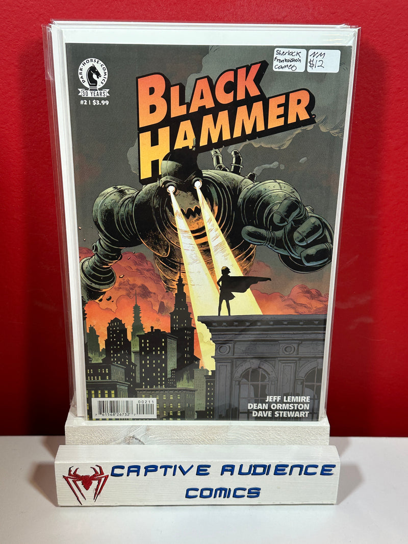 Black Hammer #2 - Sherlock Frankeinsten Cameo - NM