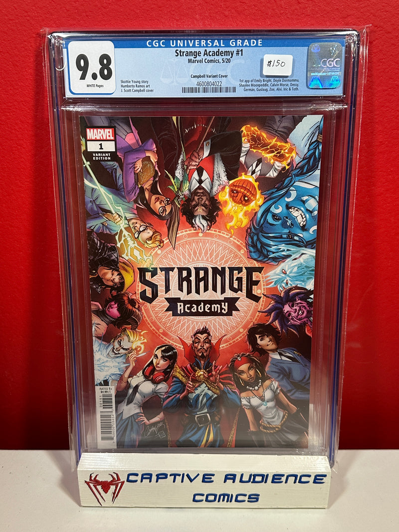 Strange Academy #1 - Campbell Variant Many 1st Appearances - CGC 9.8