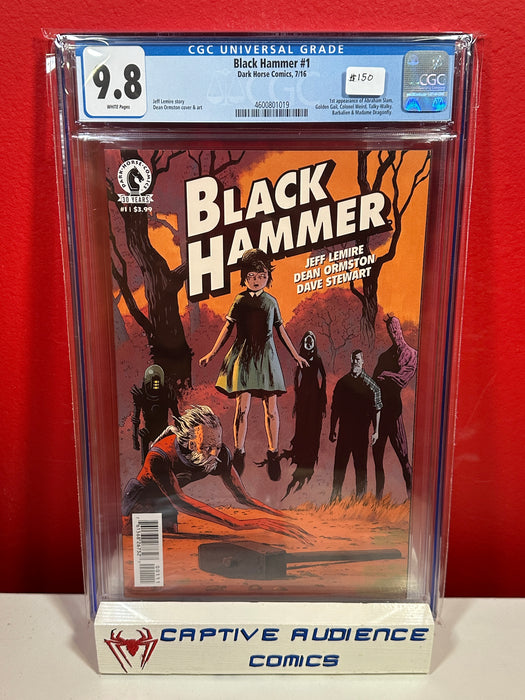 Black Hammer #1 - Many 1st Appearances - CGC 9.8