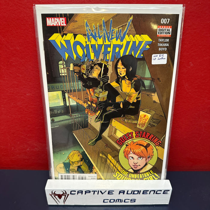 All-New Wolverine #7 - 1st Jonathan - NM