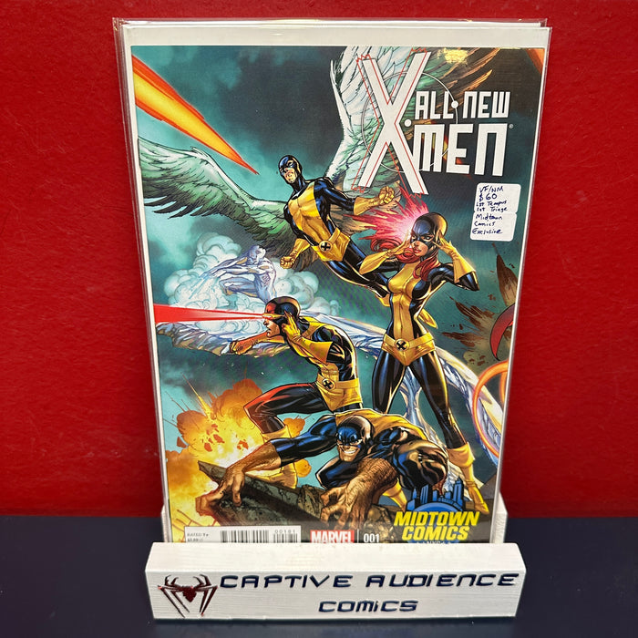 All-New X-Men, Vol. 1 #1 - 1st Tempus - 1st Tridge - Midtown Comics Exclusive - VF/NM