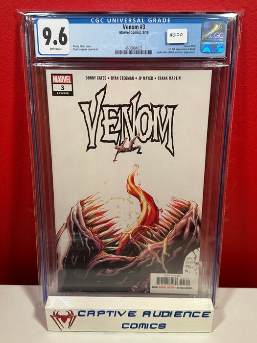 Venom, Vol. 4 #3 - 1st Full Appearance of Knull - CGC 9.6