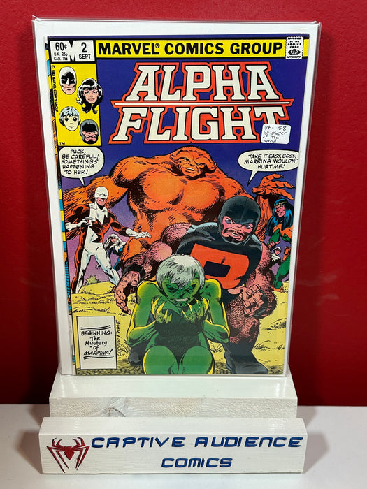Alpha Flight, Vol. 1 #2 - 1st Master of the World - VF-