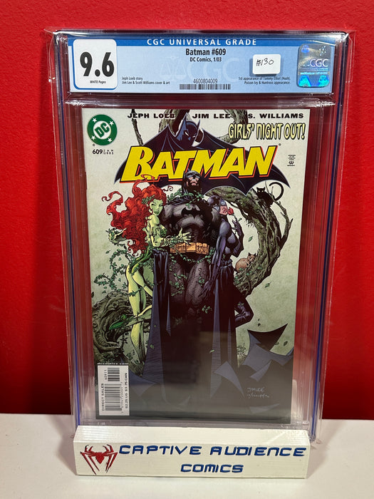 Batman, Vol. 1 #609 - 1st Thomas Elliot - CGC 9.6