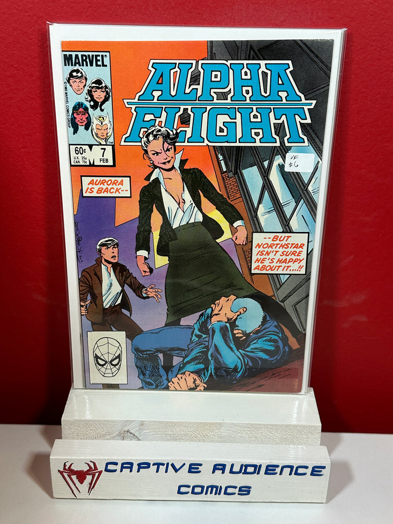 Alpha Flight, Vol. 1 #7 - VF