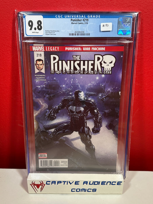 Punisher, The Vol. 11 #219 - CGC 9.8