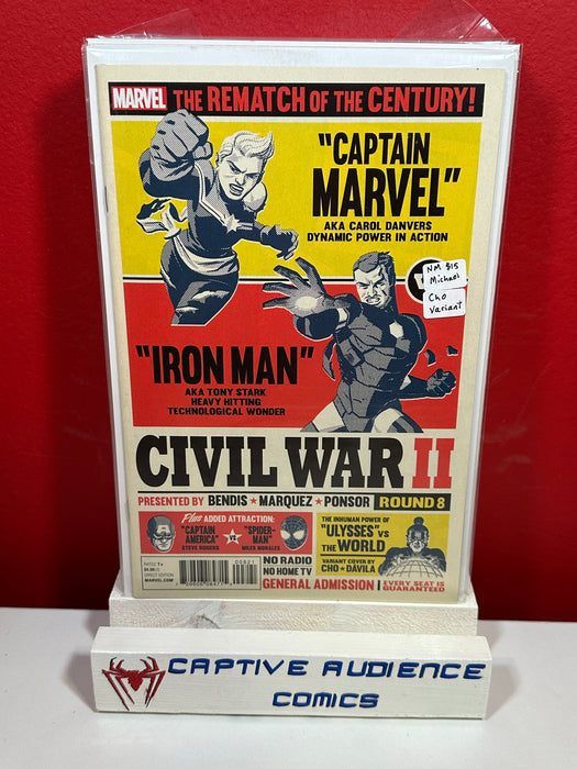 Civil War II #8 - Michael Cho Variant - NM