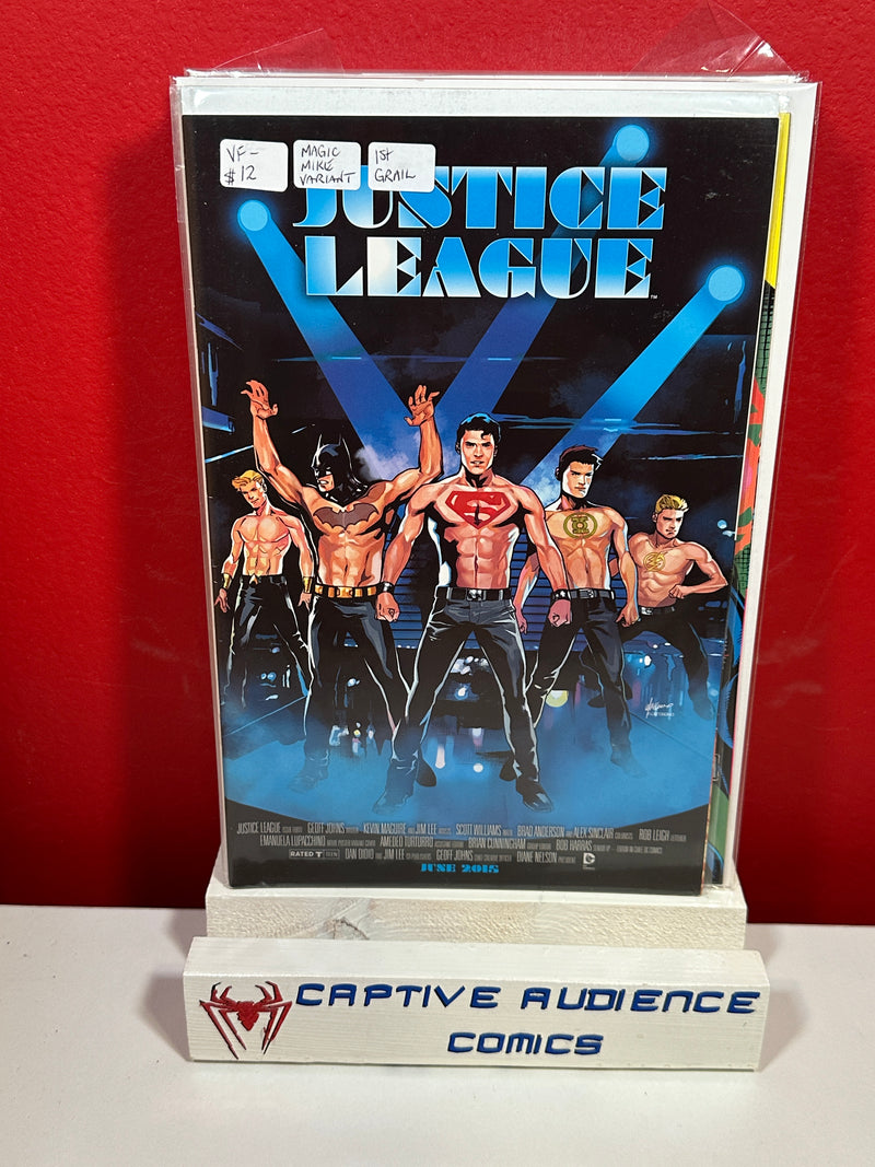 Justice League, Vol. 1 #40 - Magic Mike Variant - 1st Grail - VF-
