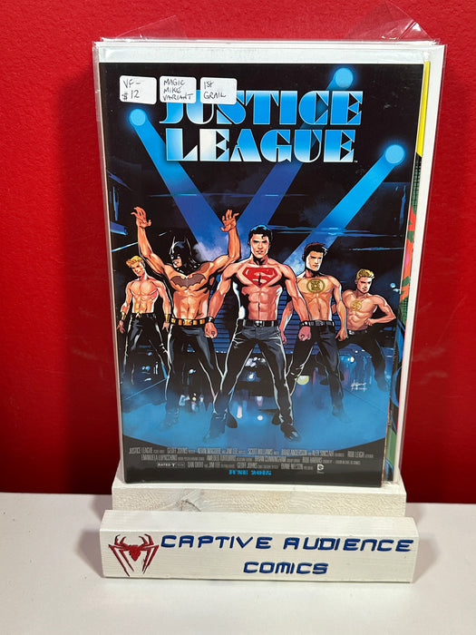Justice League, Vol. 1 #40 - Magic Mike Variant - 1st Grail - VF-