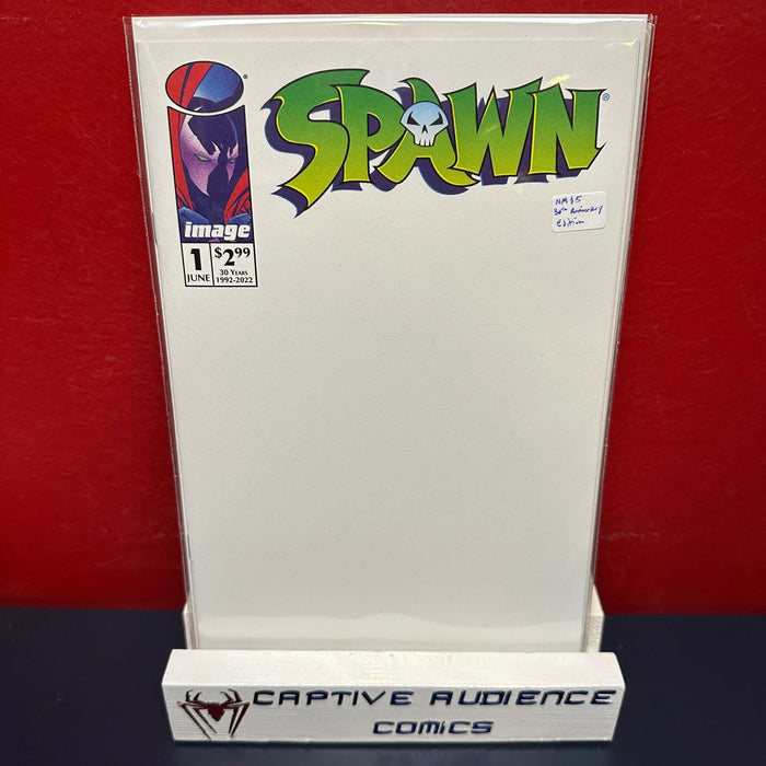 Spawn #1 - 30th Anniversary Blank Sketch Edition - NM