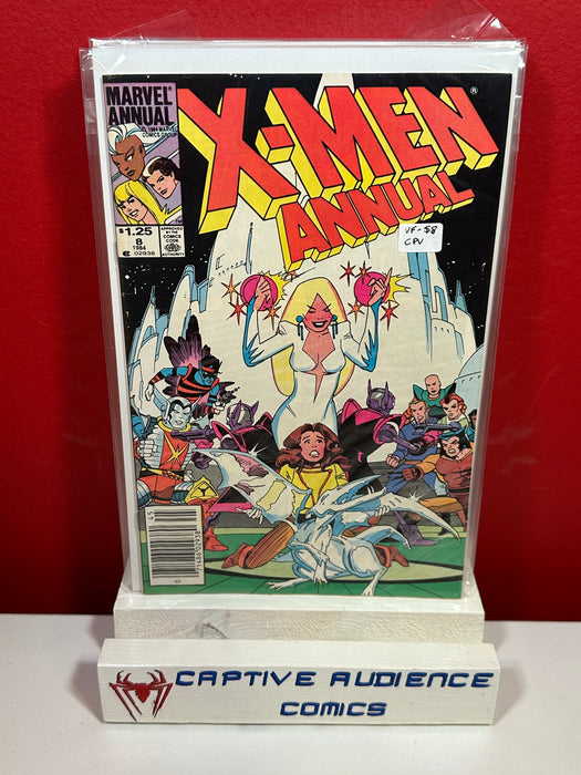 Uncanny X-Men, The Vol. 1 Annual #8 - CPV - VF-