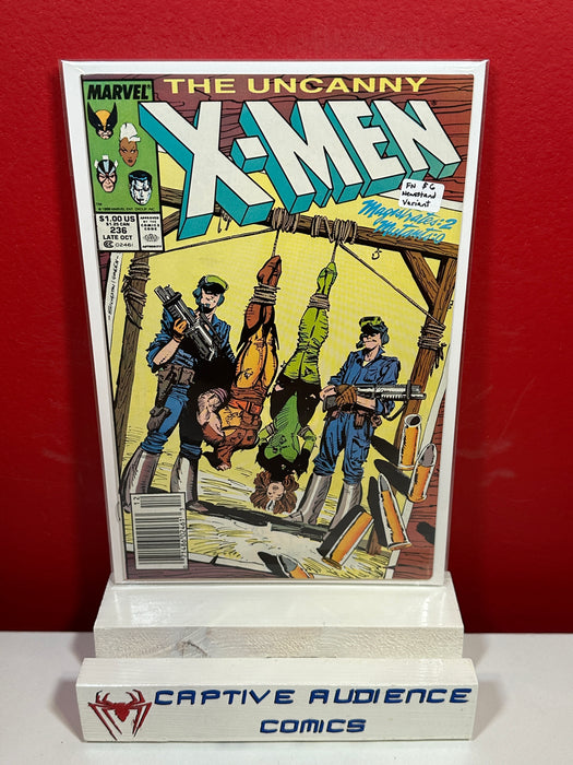 Uncanny X-Men, Vol. 1 #236 - Newsstand Variant - FN