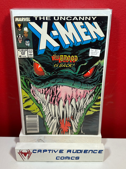Uncanny X-Men, Vol. 1 #232 - Newsstand Variant - FN