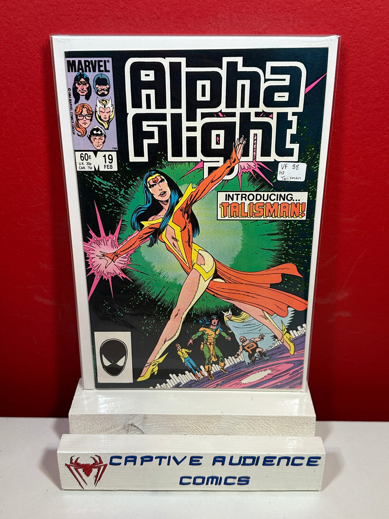 Alpha Flight, Vol. 1 #19 - 1st Talisman - VF
