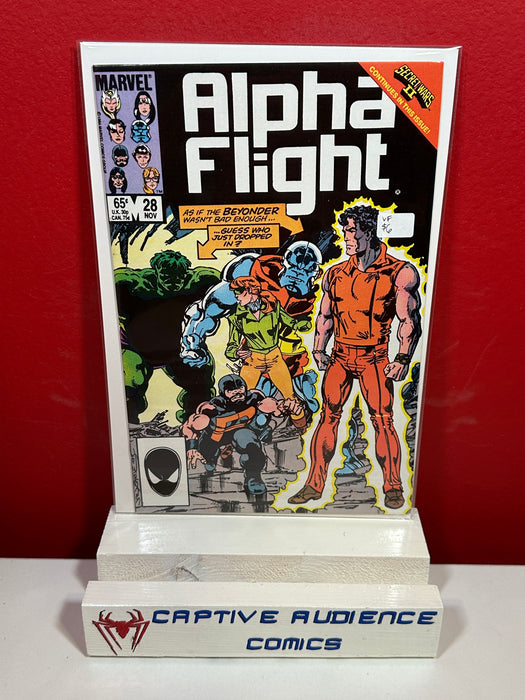 Alpha Flight, Vol. 1 #28 - VF