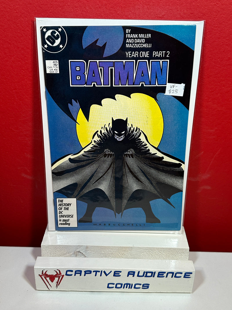 Batman, Vol. 1 #405 - VF-