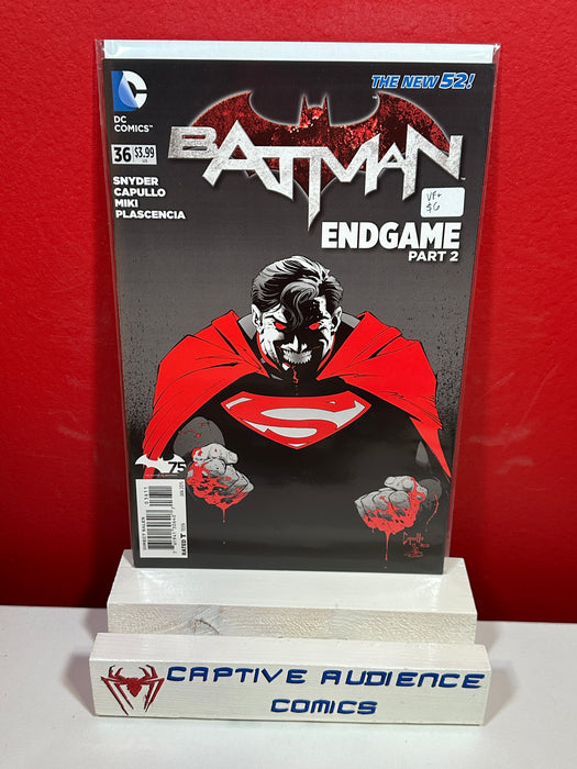 Batman, Vol. 2 #36 - VF+