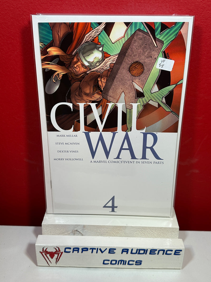 Civil War, Vol. 1 #4 - VF