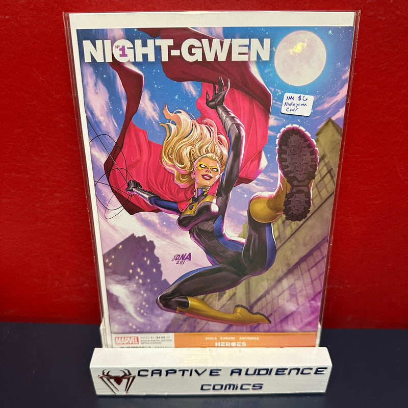 Heroes Reborn: Night-Gwen #1 - Nakayama Cover - NM