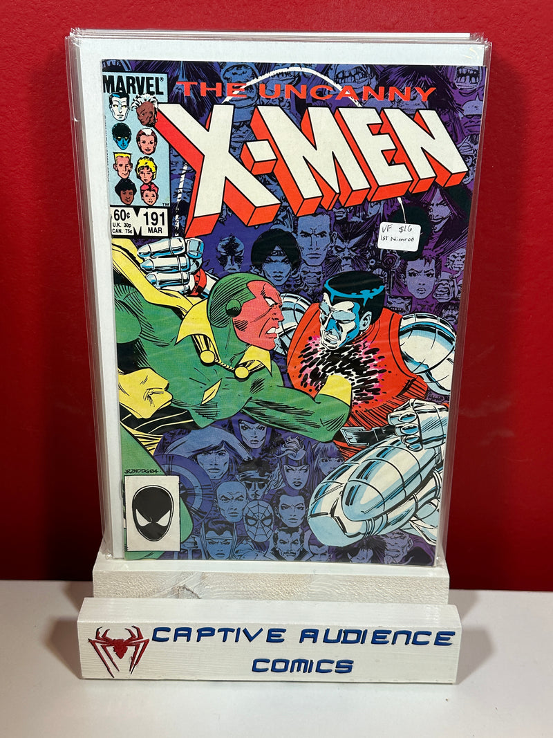Uncanny X-Men, Vol. 1 #191 - 1st Ninrod - VF