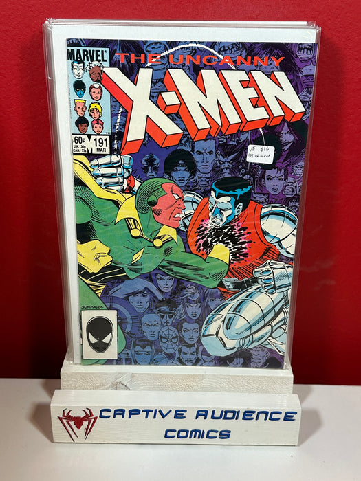 Uncanny X-Men, Vol. 1 #191 - 1st Ninrod - VF